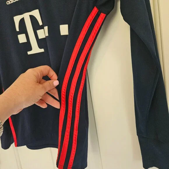 Bayern Munich 2016/2017 Goalkeeper Adidas Jersey Youth Large Football Soccer - Picture 5 of 9